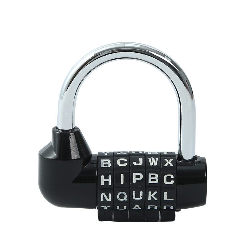 Mašininio tipo slaptažodžio spyna treniruočių salei ir durims, modelis 5206-1, metalo konstrukcija, 7 mm spynos storis, 40 mm strypų tarpas, tinka medinėms durims, balkonams, kiemo vartams ir dirbtuvėms durims