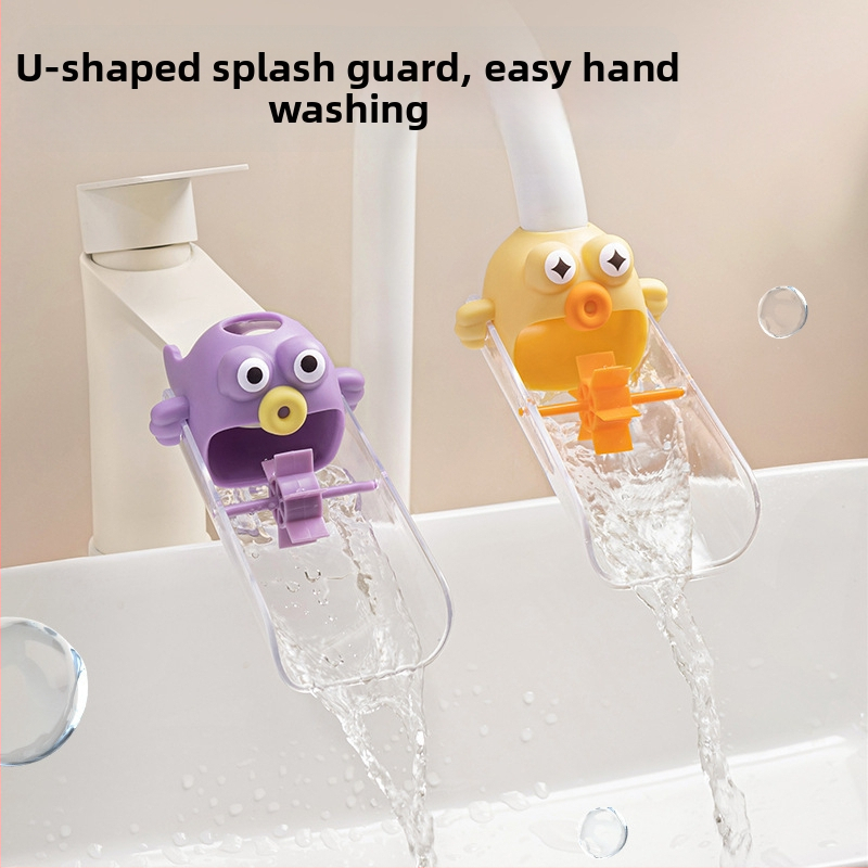 Kranų išplėtėjas – vaikų animaciniam dizainui, universalus suderinamumas, Medžiaga: PP, Funkcija: krano išplėtėjas, Prekės ženklas: Xingyang, Serija: Dudu fish, Išleidimo data: 2025 m balandis