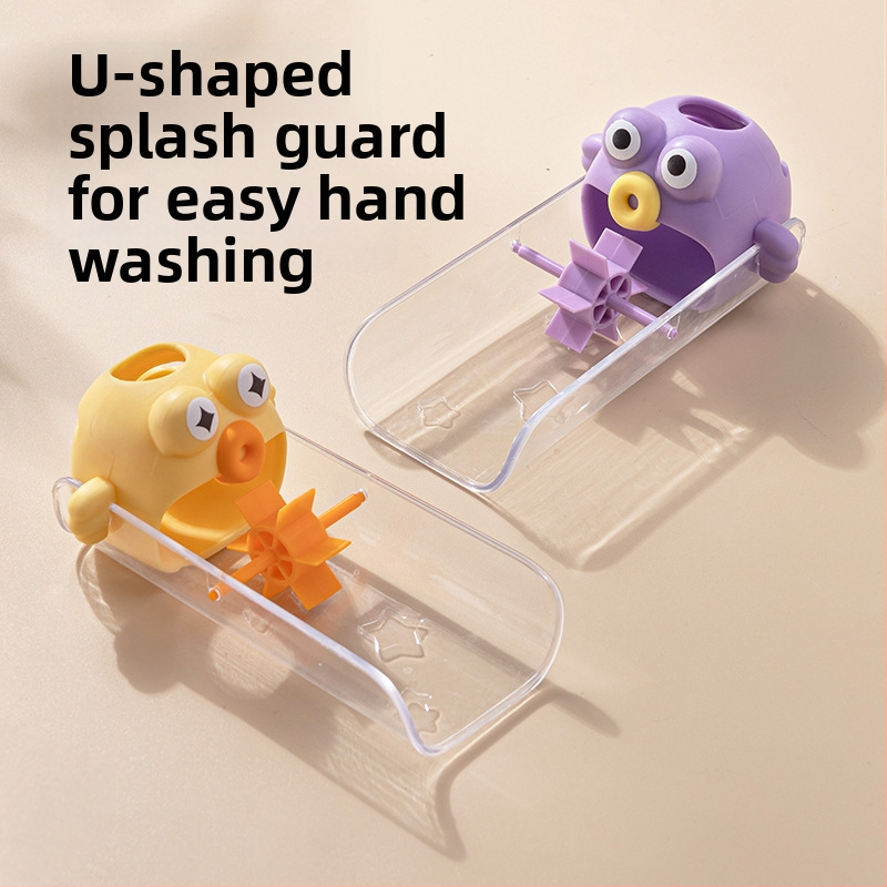 Kraanile extender – lastereamatu temaatiline disain, universaalne ühilduvus, Materjal: PP, Funktsioon: kraani pikendaja, Bränd: Xingyang, Seeria: Dudu fish, Käivitamine: 2025. aprill