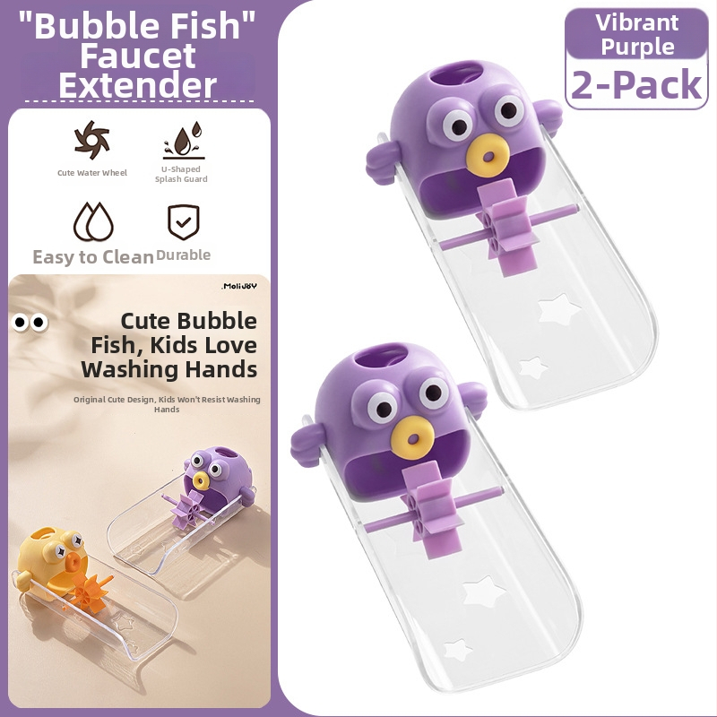 Kranų išplėtėjas – vaikų animaciniam dizainui, universalus suderinamumas, Medžiaga: PP, Funkcija: krano išplėtėjas, Prekės ženklas: Xingyang, Serija: Dudu fish, Išleidimo data: 2025 m balandis