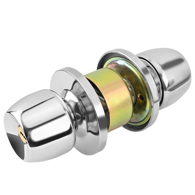 Nemes acélból készült golyózár fa ajtókhoz, modell 568, modern egyszerű stílus