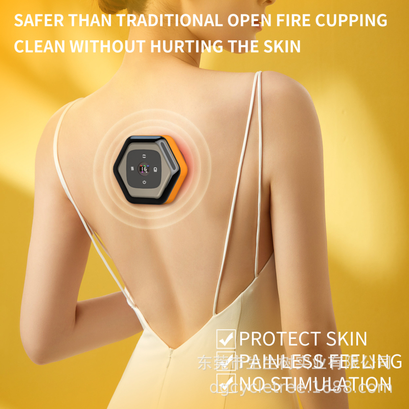 Интелигентно устройство за купинг, USB захранване, управление с бутон, модел CS-04, температурен диапазон 38-50°C, ABS материал