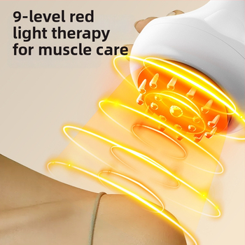 Pārvietojams elektriskais meridiānu masāžieris ar apkuri un vibrācijām, mini, modelis PK690, uzlādējams, 1200 mAh akumulators, temperatūra 38–48°C, ABS korpuss, mehāniskā vadība
