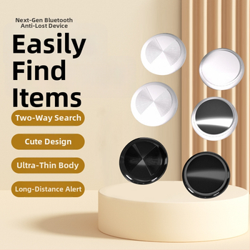 Apskrito Bluetooth naminių gyvūnėlių sekiklis, modelis YU-18, suderinamas su iOS, Bluetooth sąsaja, baterijos talpa 240, dvipusis įspėjimas