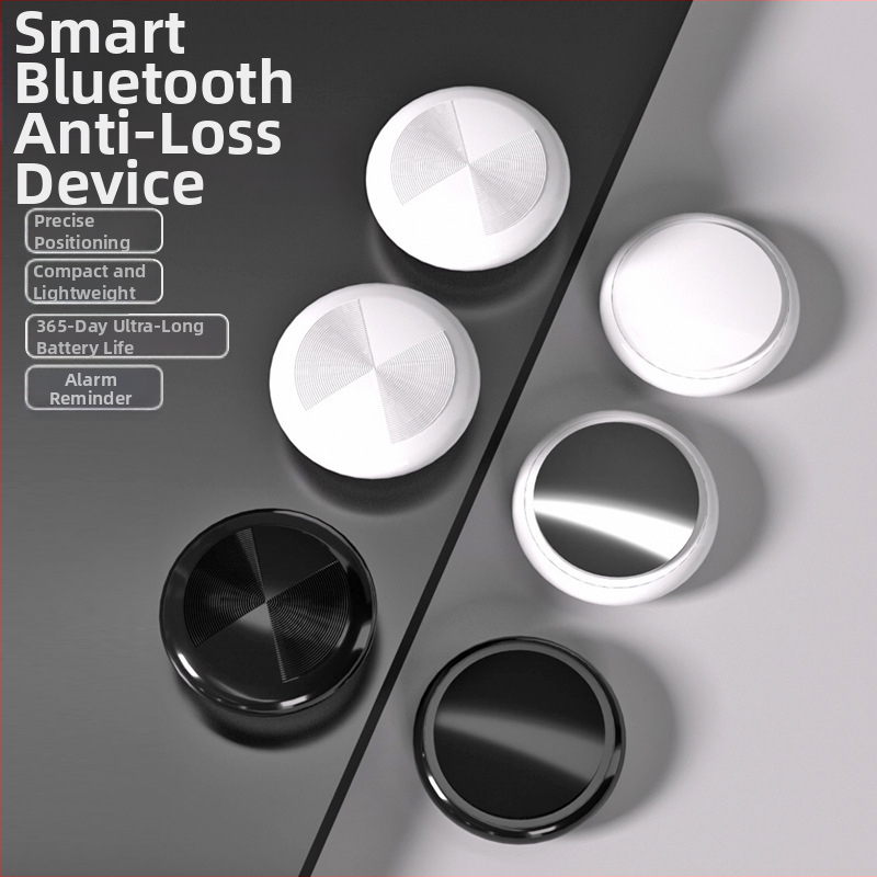 Apskrito Bluetooth naminių gyvūnėlių sekiklis, modelis YU-18, suderinamas su iOS, Bluetooth sąsaja, baterijos talpa 240, dvipusis įspėjimas