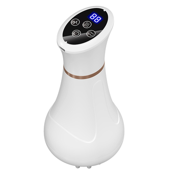 Elektrinė meridijonų masažo šepetėlis visam kūnui, USB maitinimas, mygtuko valdymas, modelis Y6108, 3 greičiai, 38–40°C temperatūra, plastmasinis korpusas