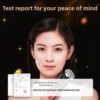 Veido mikromasažuoklis su mikro srove, USB įkrovimas, įmontuota 500–800 mAh baterija, nešiojamas, namų naudojimui