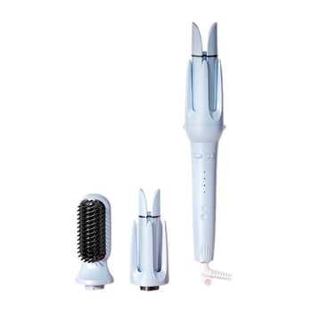 3-u-1 uvijač za kosu s izmjenjivim glavama, veliki valovi, potpuno automatni, 31 mm turmalin-keramički grijač, 110–240 V, 36 W