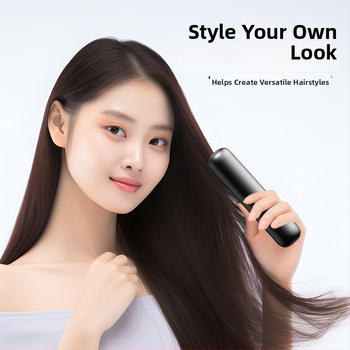 Bežična četka za izravnavanje i kovrčanje s keramičkim premazom, 35 W, Li-ion baterija, podesiva temperatura