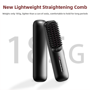 Bežična četka za izravnavanje i kovrčanje s keramičkim premazom, 35 W, Li-ion baterija, podesiva temperatura