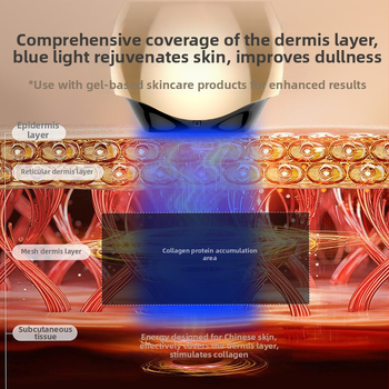 Veido masažuoklis – nešiojamas, įmontuota baterija 1000–1200 mAh, odos atjauninimas, IPX0