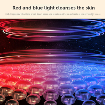 Veido masažuoklis – nešiojamas, įmontuota baterija 1000–1200 mAh, odos atjauninimas, IPX0