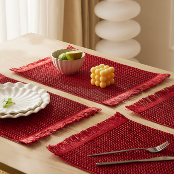 Πλεκτή χαρτονένια τραπεζομαντήλα – οικολογική, θερμομόνωση, αντι-καψίματος, διακοσμητική επιφάνεια; υλικό: χαρτί; μοτίβο: μονόχρωμο; σχήματα: στρογγυλό, τετράγωνο, ακανόνιστο; βιοδιασπώμενο