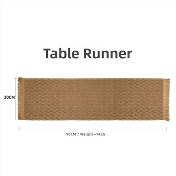 Pletená papierová podložka na stôl – ekologická, tepelnoizolačná, proti popáleninám, dekoratívna podložka; materiál: papier; vzor: jednobarevný; tvar: kruhový, štvorcový, nepravidelný; biologicky rozložiteľné