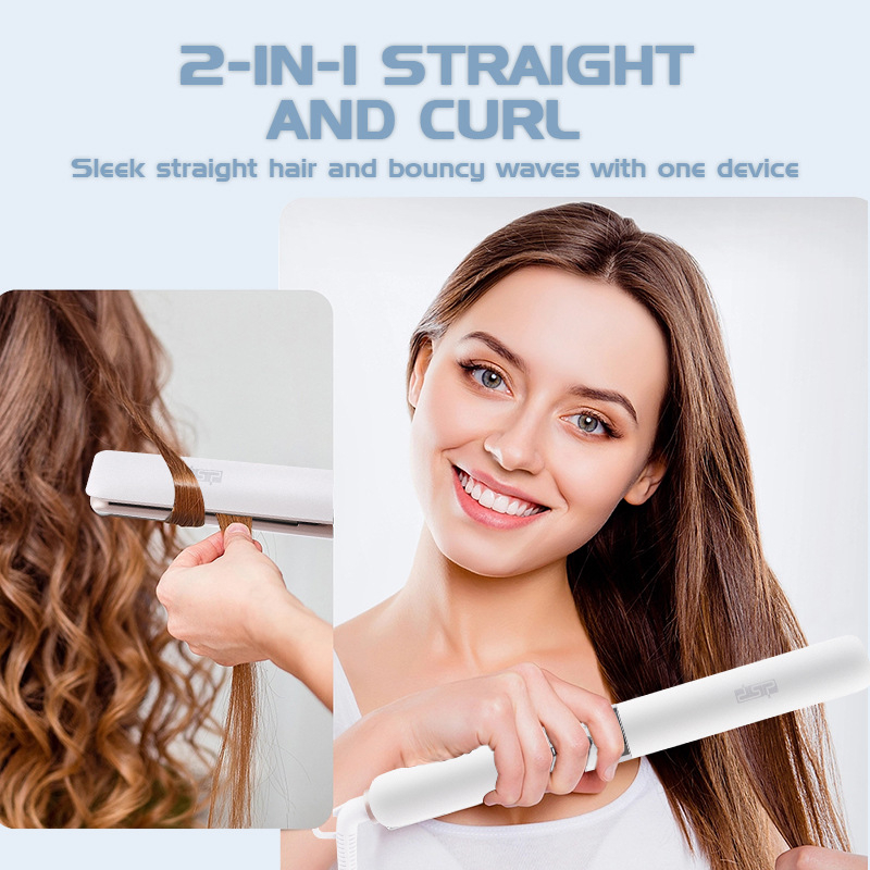 DSP/Danson dvostruko namijenjeni alat za kosu – aluminijska ploča, valjak 21–30 mm, 9 razina kontrole temperature, 40W, 220V