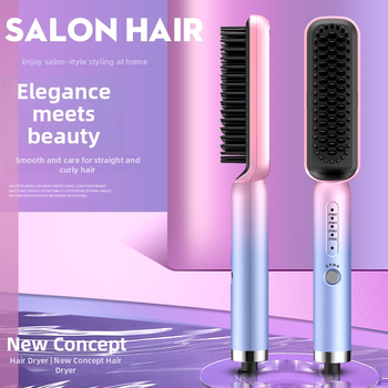 Kahekordne juukselõtja ja lokitang sisemise lokkimisega, titaniumpinna kuumutusplaadiga, 21–30 mm läbimõõt, juhtmega 220V 30W, märg- ja kuivkasutuseks, temperatuurireguleerimise 10 astet