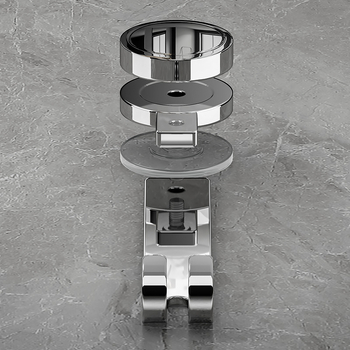 Rankšluosčių laikiklis su siurbimo puodeliu iš 304 nerūdijančio plieno — be gręžimo, sieninis montavimas voniai