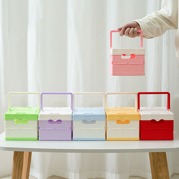 Sulankstoma saugykla automobiliui bagažinėje – PP plastikas, rankinis nešiojimas, talpa 5–10 L