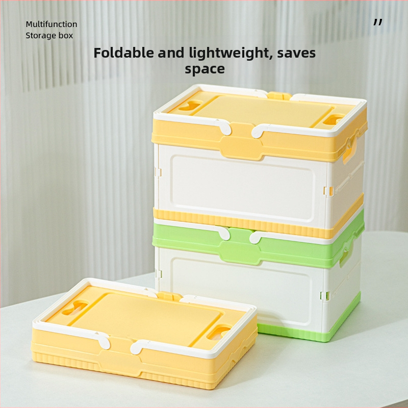 Sulankstoma saugykla automobiliui bagažinėje – PP plastikas, rankinis nešiojimas, talpa 5–10 L