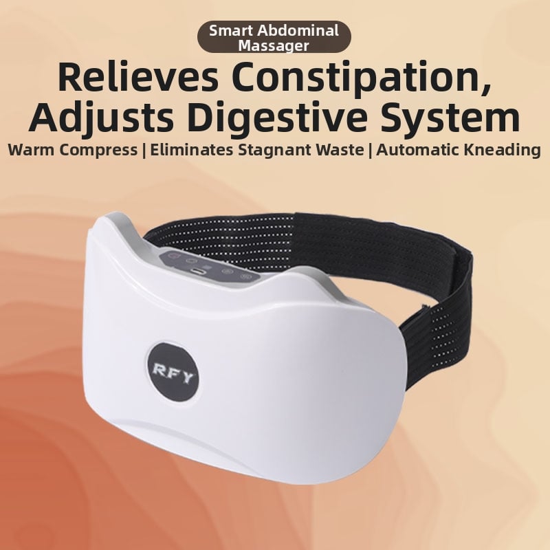 Dviejų galvų pilnai automatizuotas pilvo masažuoklis, įkraunamas, Shiatsu masažas