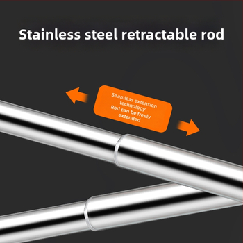 Nerūdijančio plieno sieninis rankšluosčių laikiklis ištraukiamas, su trim lygiais, plonas poliravimas, apkrova 25 kg