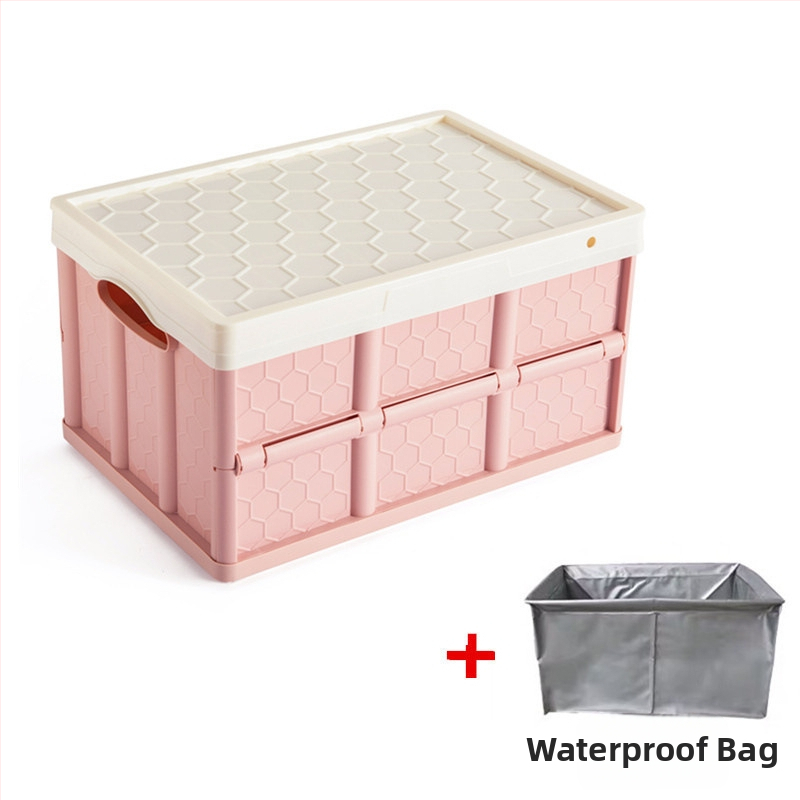 Ištraukiama sulankstoma saugyklos dėžė su ratukais, nešiojamas knygų organizatorius, talpa 0–5 L, logotipo spauda