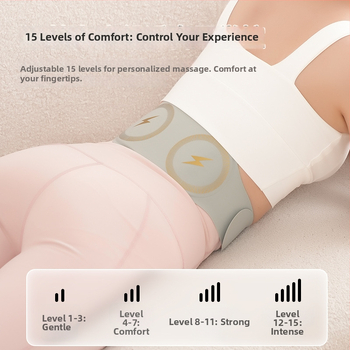 Juosmens masažuoklis – Nešiojamas EMS šildantis masažas diržas juosmeniui, kojų raumenims ir pilvui (Prekės ženklas: Kodak chicken; Masažo principas: karštas kompresas; Išleidimo data: 2025 m. liepa; Pritaikymo sritys: juosmuo, kojų raumenys, pilvas)