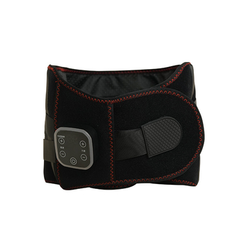 Belaidžiai grafeno šildymo juosmens masažuoklis, šilumos kompresas ir vibracija, dviejų variklių