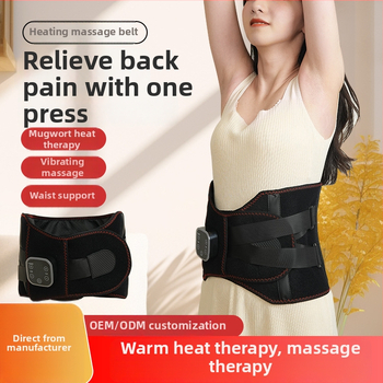 Be laidų juosmens masažuoklis Hongzhi su įkaitinimu ir šilto kompreso funkcija, vibracija, mechaninis valdymas, iki 4 masažo galvų