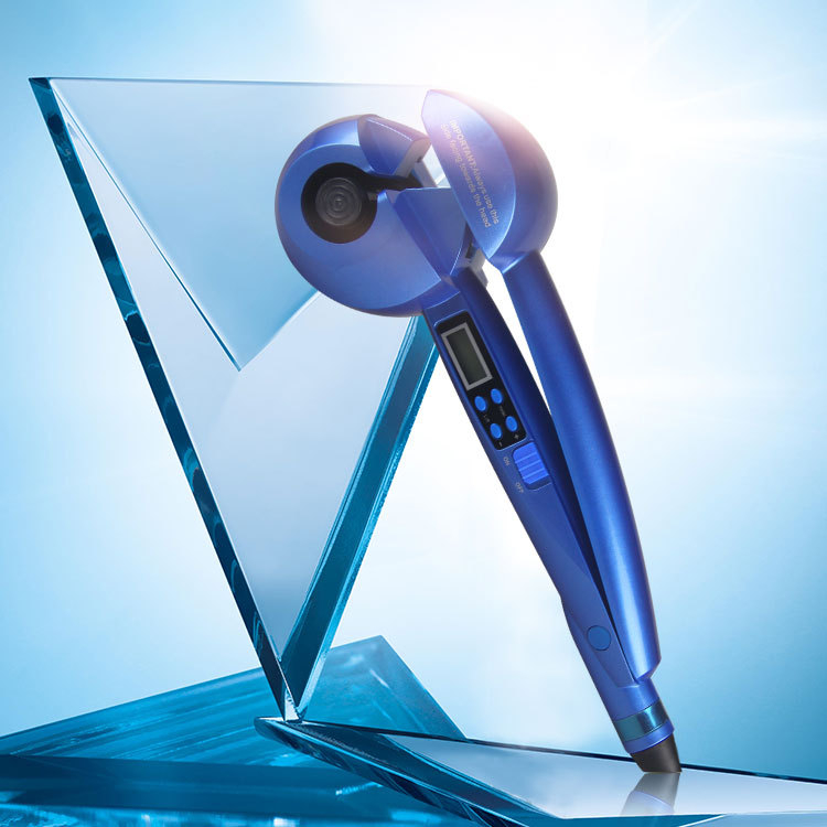 Uvijač za kosu sa šnekovim dizajnom, LCD zaslon, automatski električni uvijač — keramički turmalin cijev, promjer <15 mm, kontrola temperature u 1 stupanj, 50W, model 11