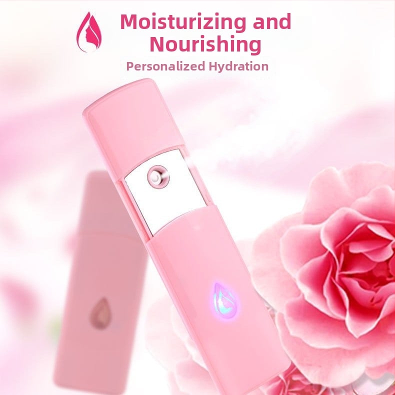 Συσκευή ψεκασμού υγρασίας προσώπου, κρύος ομίχλη, 1η ρύθμιση, 31-60 s ομίχλη, ενσωματωμένη μπαταρία 300-500 mAh, αυτονομία 1-3 ώρες