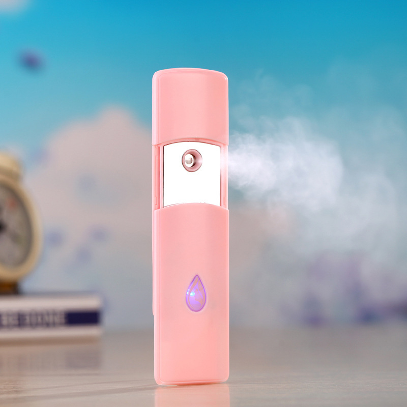 Συσκευή ψεκασμού υγρασίας προσώπου, κρύος ομίχλη, 1η ρύθμιση, 31-60 s ομίχλη, ενσωματωμένη μπαταρία 300-500 mAh, αυτονομία 1-3 ώρες