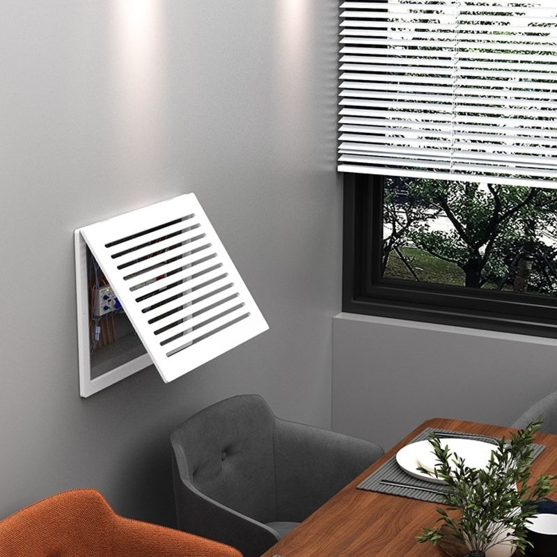 Капак за кутия за електромер, с рамка от алуминиева сплав, ръчно рисувана декоративна картина, модел 69850