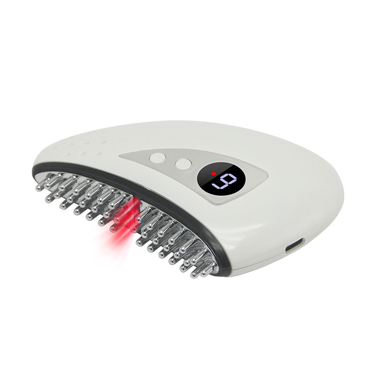 Elektronikus masszázsgép hőkezeléssel és moxibuzícióval, USB tápegység, 4 fokozat, 45°C-ig, ABS ház