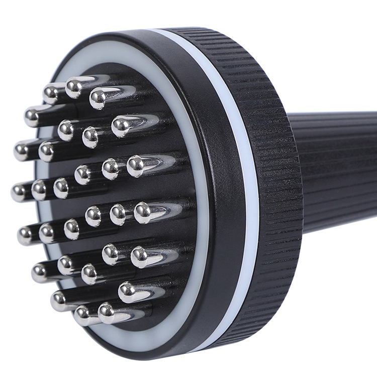 Elektrisks meridiānu masāžas birste ar gua sha funkciju, modelis JL-102, uzlādējamā, 2000 mAh akumulators, temperatūras kontrole 0–55°C, ABS korpuss