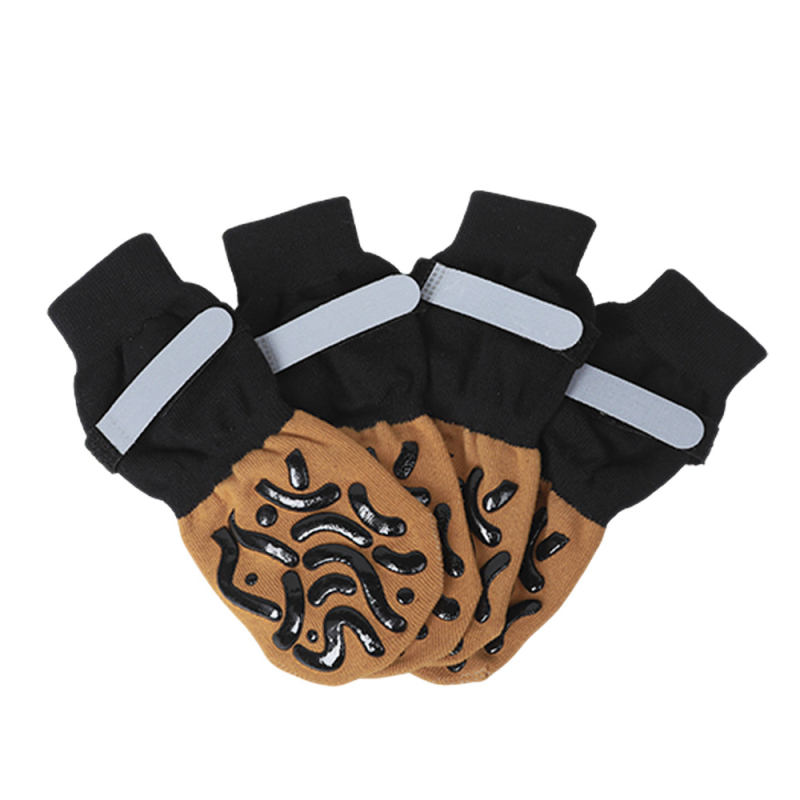 Kojinės gyvūnėliams šunims ir katėms — leopardo raštas, medvilnė, sunkus plokščias audimas mašina, satino apdaila, tinkama visoms sezonoms