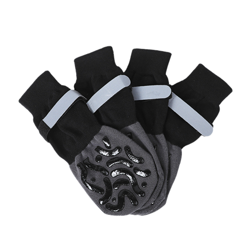 Kojinės gyvūnėliams šunims ir katėms — leopardo raštas, medvilnė, sunkus plokščias audimas mašina, satino apdaila, tinkama visoms sezonoms