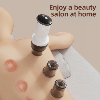 Mājas lietošanai pilnībā automātiska gudra kupēšanas iekārta un gua sha — vadība ar pogu, mehāniskā poga, universāla saderība, modelis MY-08