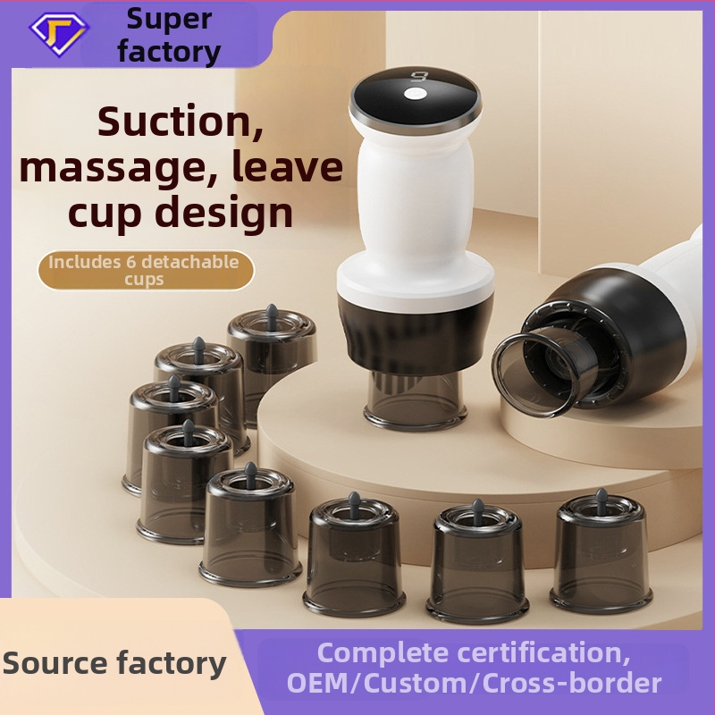 Mājas lietošanai pilnībā automātiska gudra kupēšanas iekārta un gua sha — vadība ar pogu, mehāniskā poga, universāla saderība, modelis MY-08