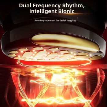 38 elektrodų mikro srovės veido įrenginys pakėlimui, formavimui, atnaujinimui, kontūravimui ir spalvotam šviesai — visas veidas, nešiojamas, įmontuota 800–1000mAh baterija, IPX1