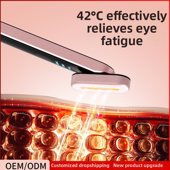 Akių priežiūros įrenginys su EMS mikro srove, šildantis kompresas ir liftas, įmontuota 300–500 mAh baterija, IPX7 atsparus vandeniui