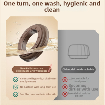 Elektrisks meridiānu masāžas un vakuuma stimulējošs līdzeklis visam ķermenim, atkārtoti uzlādējams, pogu vadība, modeļa GSY, 9 temperatūras līmeņi, 2000 mAh akumulators