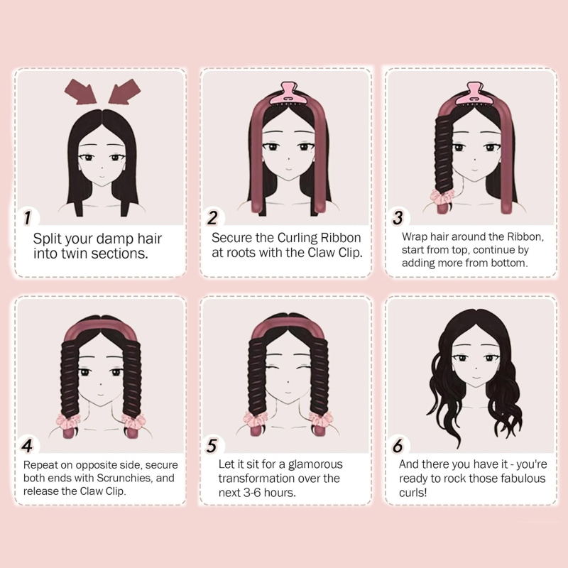 Кърлинг ютия Deo | материал: гъба | комплект с фиба за коса и ластик | подходяща за обикновени потребители