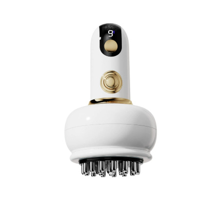 Meridiānu suka masāžieris – ar bateriju, vadība ar pogu, modelis 2031, 3 režīmi, metāla korpuss