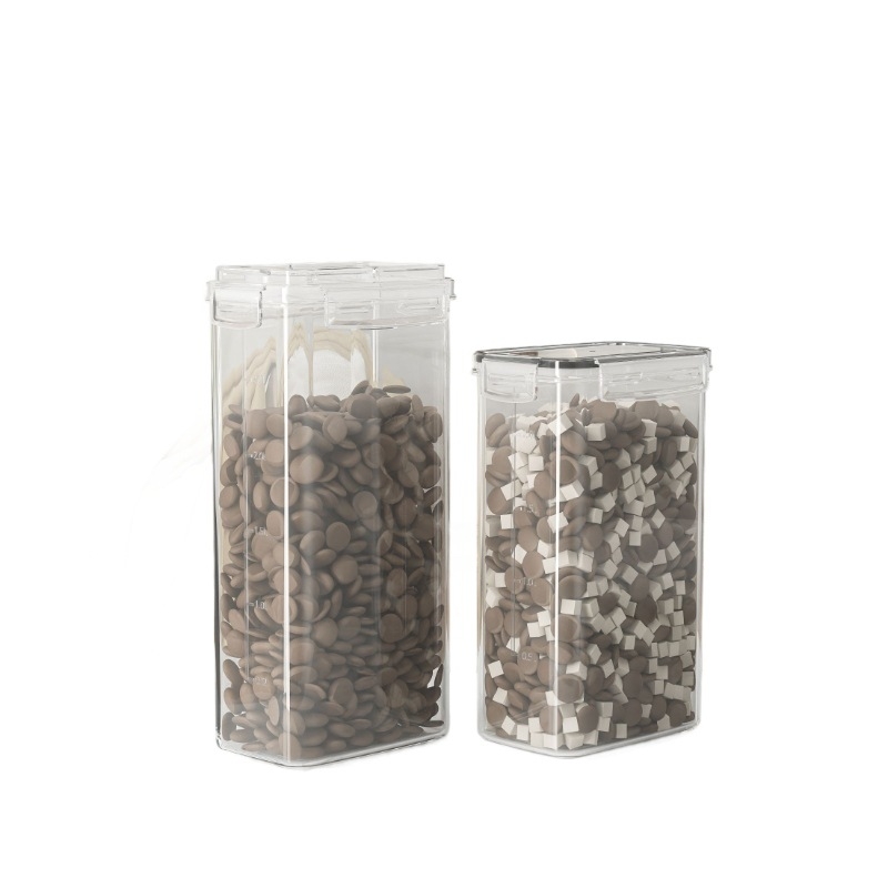 Пластмасов контейнер за храна за домашни любимци, влагозащитен и запечатан, обем 800–1000 мл, Yanghua