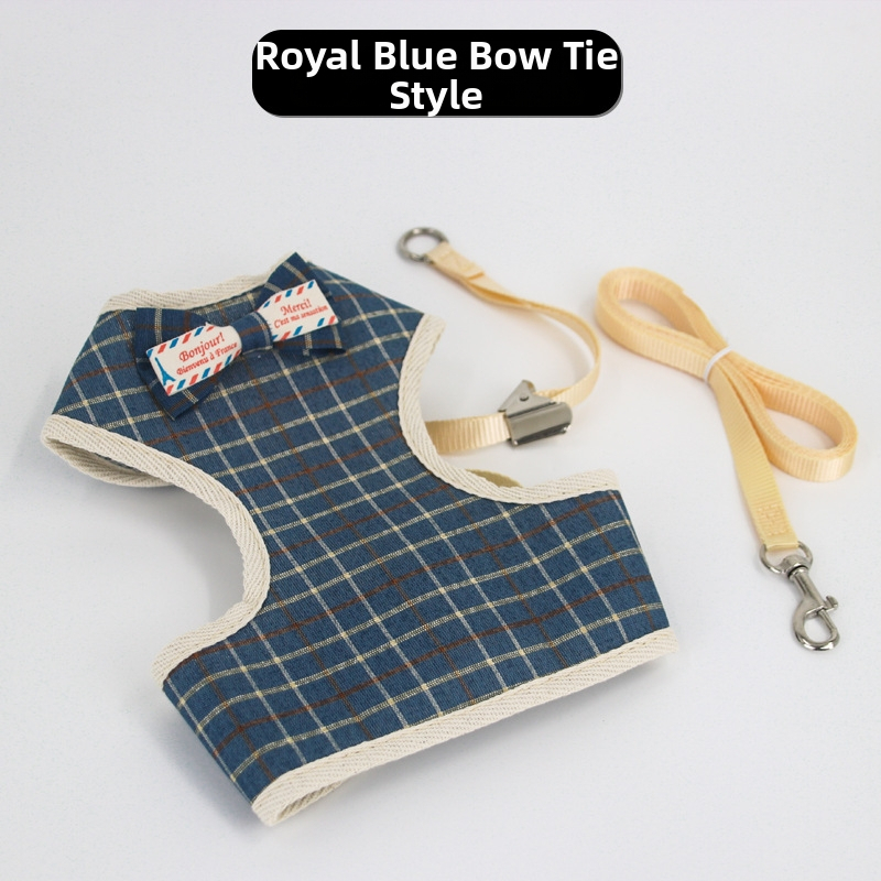 Kaķa vestes siksna ar pavadu (Traction Belt) — Pret aizšķērēšanos, Poliesters, Fiksēts garums, Piemērots kaķiem, Zīmols: Mrqim