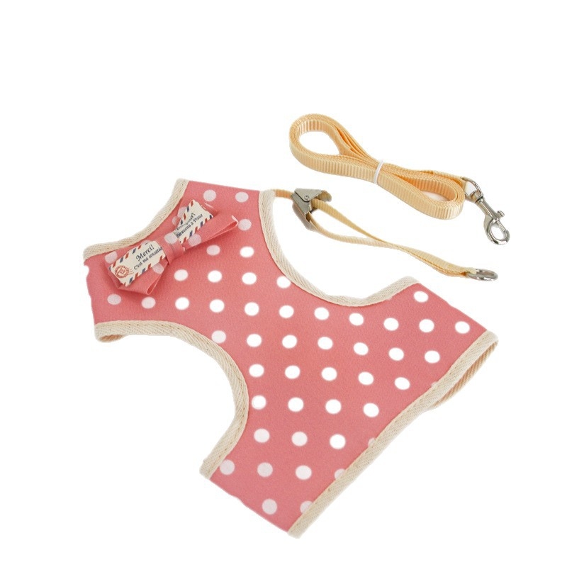 Mačji prsluk i uzica (Traction Belt) — Anti-Escape, Poliester, Fiksna duljina, Za mačke, Marka: Mrqim