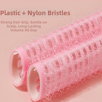 Gecomo isekleepuvad juuksekeerutajad, plastikust/vaigust torud lokkide jaoks, nähtamatu fikseerimine