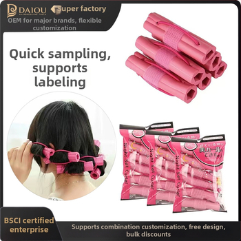 Deo silindriline külmalt lokitaja – kummimaterjal, isekleepuv, DIY stiil Pear Blossom Curl