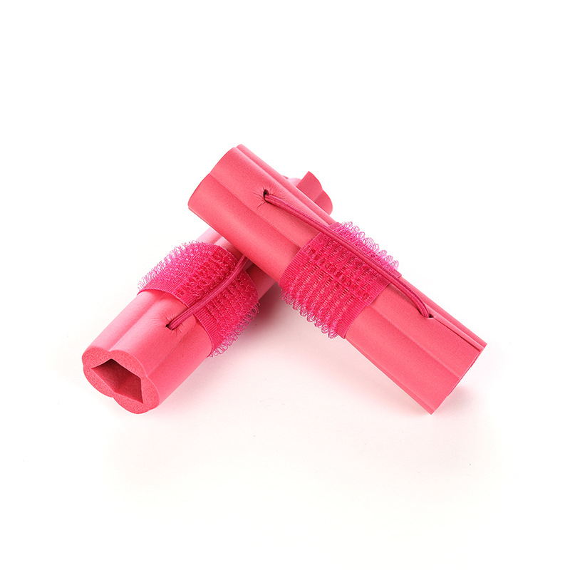 Deo цилиндрична безтоплинна маша за къдрене – гумена, самозалепваща, DIY стил Pear Blossom Curl